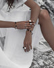 Amber Sceats Boho Silver Tilly Bangle Bracelet