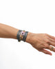 Bungalow 33 | Grey Leather Stone Wrap Bracelet