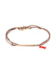 Dafne | Lucky Barre Wrap Bracelet Taupe