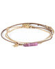 Dafne | Arch Star Chain Wrap Sapphire Bracelet