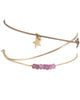 Dafne | Arch Star Chain Wrap Sapphire Bracelet