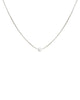 Dogeared | Silver Choker Pearl Necklace