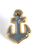 Dogeared | Makes Waves Anchor Enamel Pin