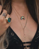 Elizabeth Stone | Gemstone Crescent Labradorite Necklace