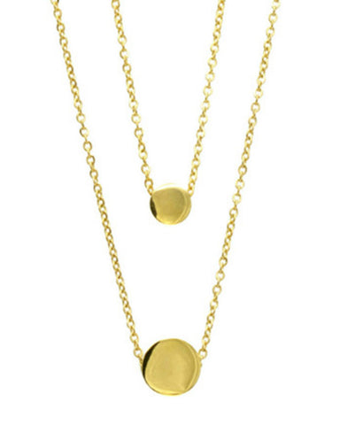 gold hanging jewelry necklace for women designer ellie vail 