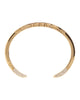 Giles & Brother | Gold Double Spike Pave Cuff