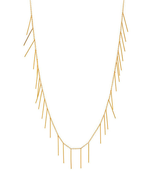 Gorjana Marmont Fringe Gold Necklace