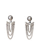 Jenny Bird Lezark Silver Earrings