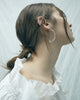 Jenny Bird | Vela Rhodium Earrings