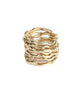 L George Designs | Zig Zag Stackers Gold Ring