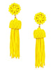 Lisi Lerch | Yellow Tassel Earrings