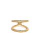 Melanie Auld | Pave 2 Tier Ring