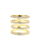 Melanie Auld | Pave 4 Tier Ring
