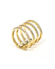 Melanie Auld | Pave 4 Tier Ring