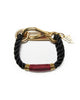 The ROPES | Black and Wine Camden Rope Bracelet