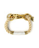 The ROPES | Gold and White Camden Rope Bracelet