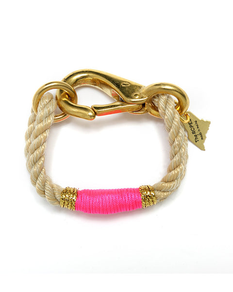 pink gold natural bracelet for women designer the ropes 