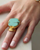 Jaimie Nicole | Gold Turquoise Ring