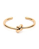 Amber Sceats | Gold Knot Bangle Bracelet