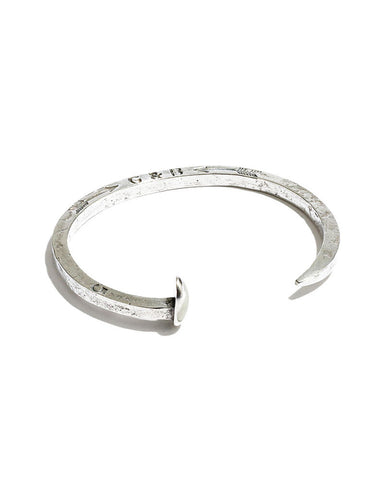 giles and brother silver nail bracelet