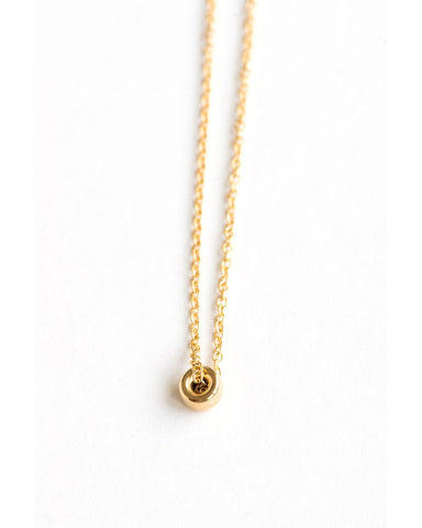 Meridian Avenue Mini Gold Bead Bracelet 