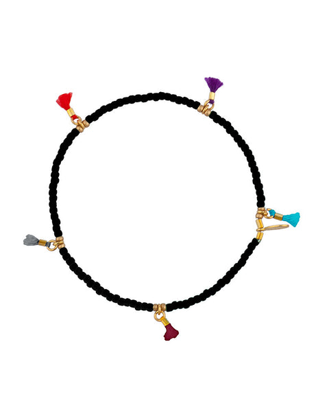 shashi lilu black bracelet