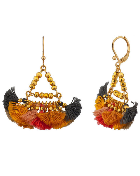 shashi carnival tassel earrings