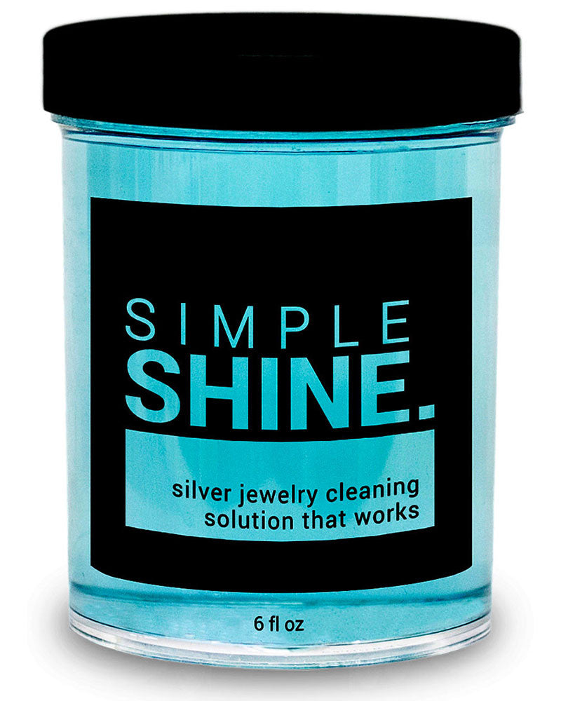 Simple Shine Gentle Jewelry Cleaner Solution Gold, Silver, Earring