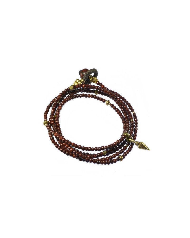 Turchin Elemental Bracelet/ Necklace Rosewood Gold 