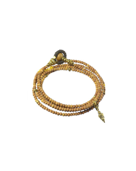 Turchin Elemental Bracelet/ Necklace Sandalwood Gold 
