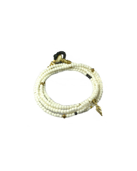 Turchin Elemental Bracelet/ Necklace Ivory Gold 