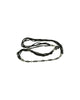 Turchin | Gemstone Suede Wrap Cuff Onyx