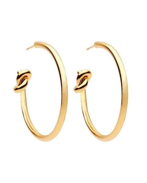 hoop gold curved swirl earrings gold designer womens jewelry amber sceats