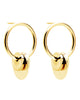 Amber Sceats | Gold Bowie Earrings