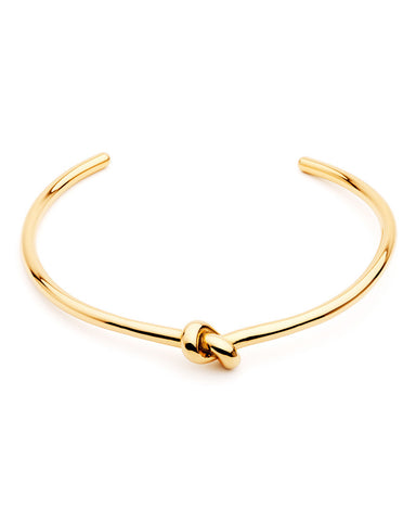 Amber Sceats Gold Choker Knot 