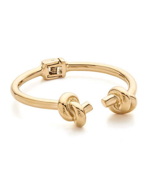 Amber Sceats Gold Knot Me Twice Bracelet