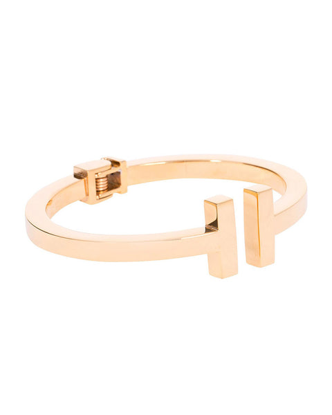 Amber Sceats Gold Max Bangle Bracelet