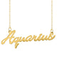 Personalized Zodiac Sign Necklace