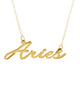 Personalized Zodiac Sign Necklace