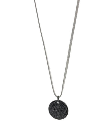 gray choker thin designer necklace ashley gold