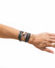Bungalow 33 | Black Leather Stone Wrap Bracelet