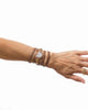 Bungalow 33 | Brown Leather Stone Wrap Bracelet