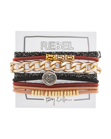 by lilla school of rock hair tie set