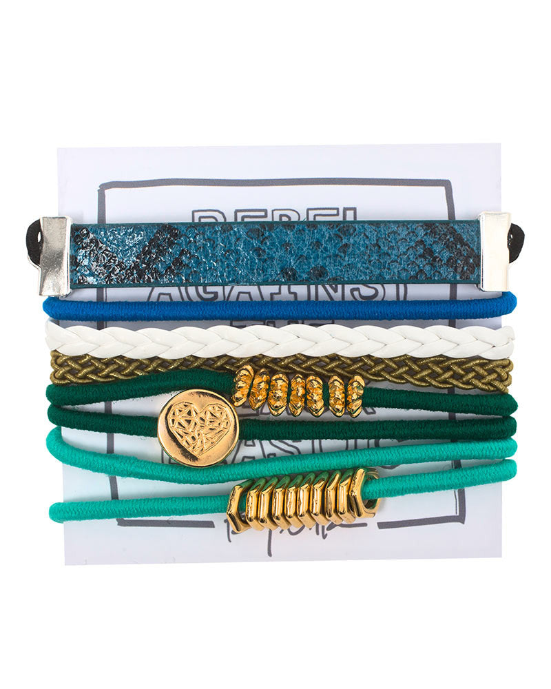 blue green designer jewelry for women by designer lilla 