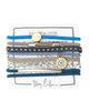 black betty blue hair tie bracelet