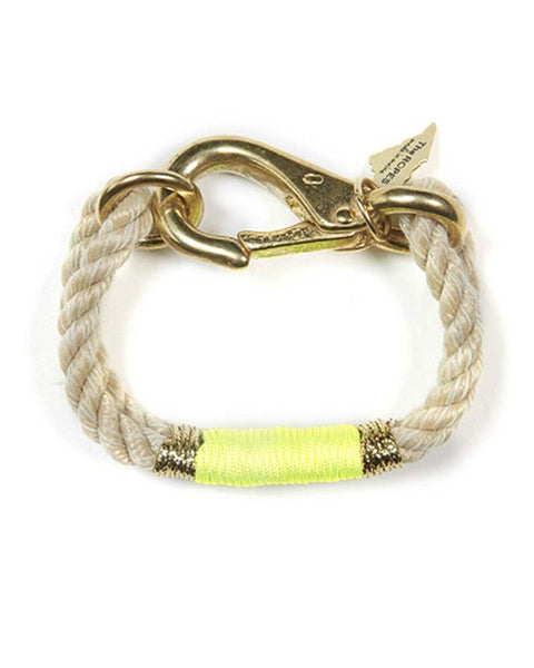 ropes maine neon yellow and gold