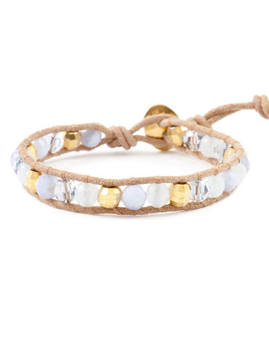 Chan Luu Mixed Agate Wrap Bracelet