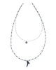 Chan Luu | Midnight Crystal Double Layered Necklace