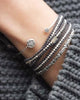 Chan Luu | Silver Agate Thin Cuff Bracelet