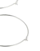 Chan Luu | White Floating Pearl Hoop Earrings